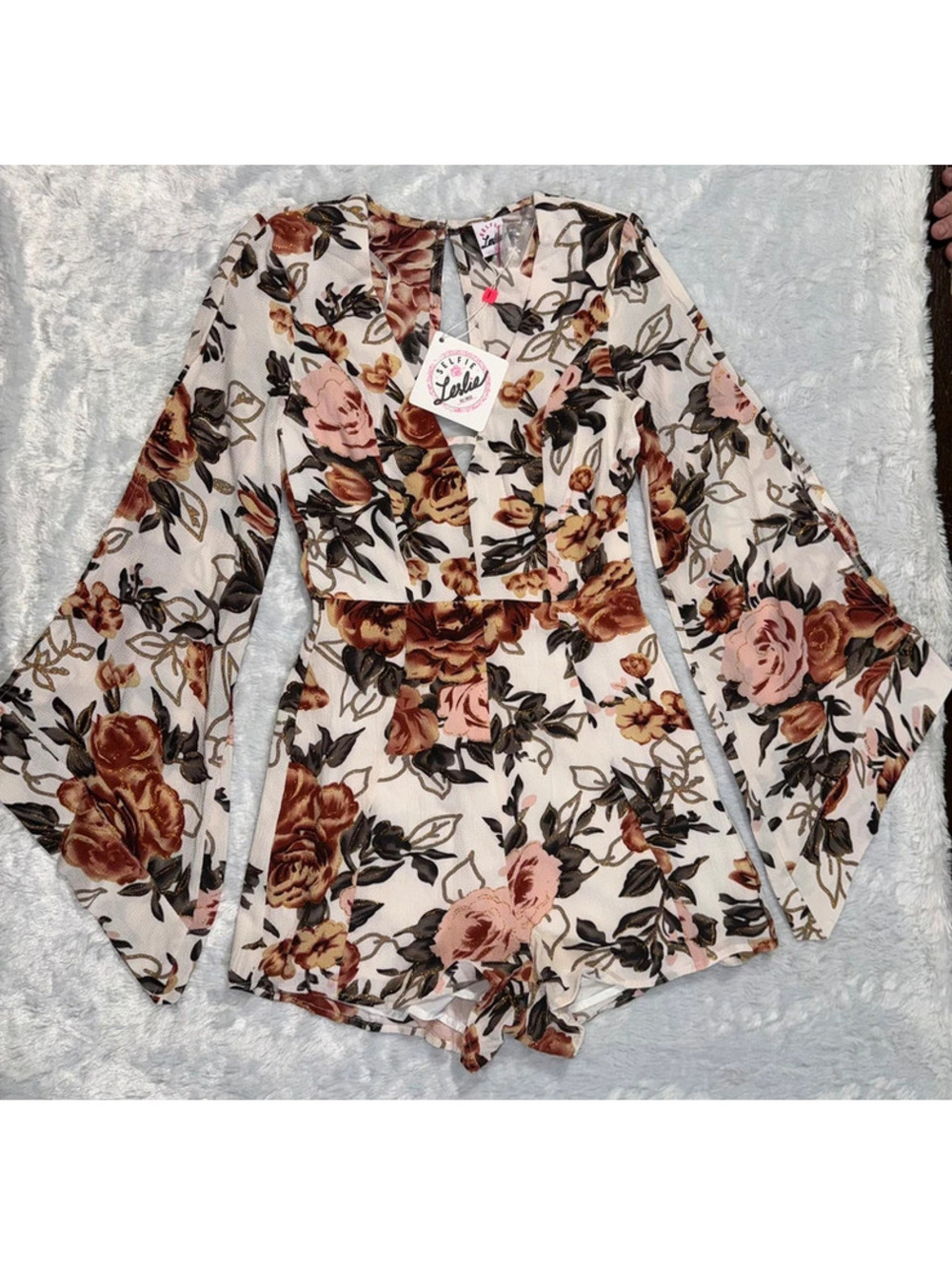 Selfie Leslie Floral Romper